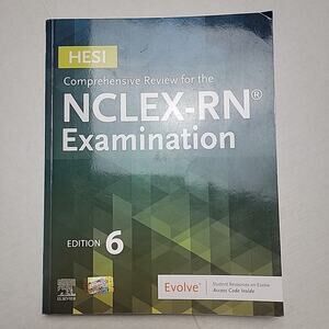 HESI Comprehensive Review for the NCLEX-RN Examination by HESI (2019, Trade...